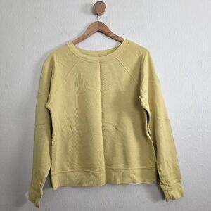 NEW MATE the Label Yellow Crew Neck Sweater